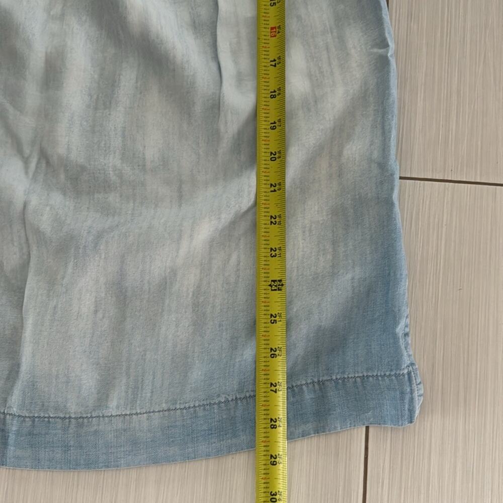 Cloth & Stone Pre loved Chambray super soft off shoulder Midi Dress. - Picture 5 of 5